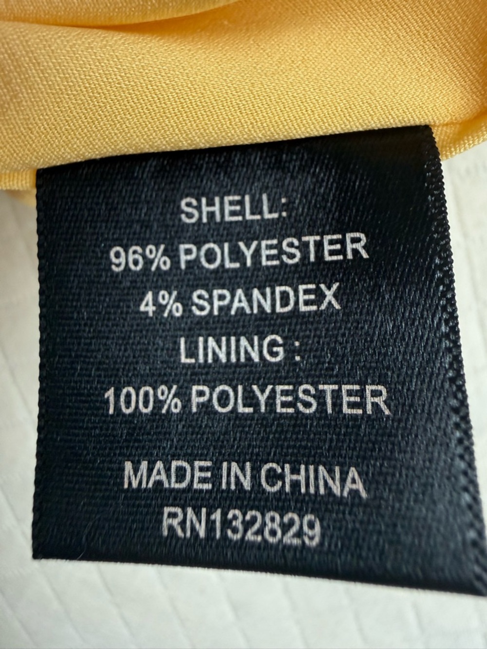 Revolve NBD Yellow Spaghetti-Strap Wrap Mini Dress small - Picture 6 of 7